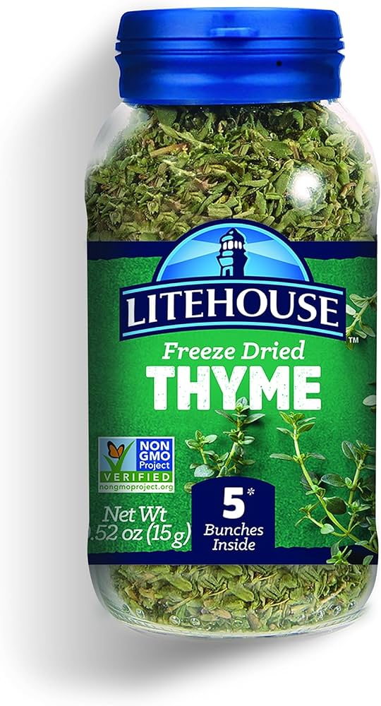 Amazon.com : Litehouse Freeze Dried Thyme - Substitute for Fresh